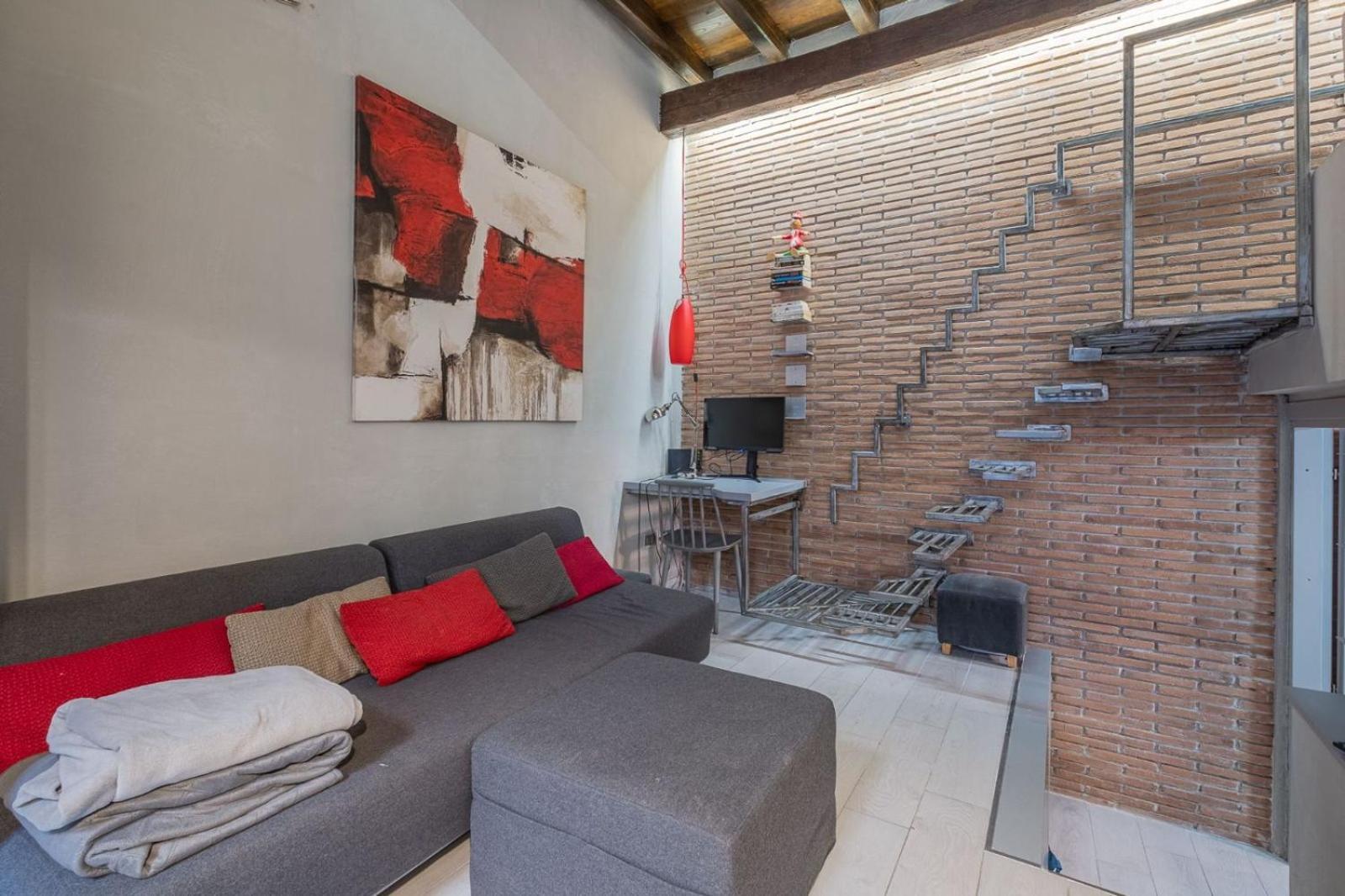 Spagna Square 200Mt - Loft 4Px - Center Rome - Private Access - Piazza Del Popolo Экстерьер фото